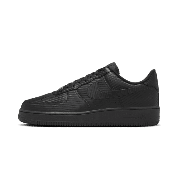 NIKE MENS Air Force 1 Low "Black Carbon Fiber" HF2886 001 from Stadium Goods