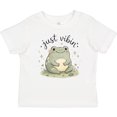 thumbnail image 3 of Inktastic Just Vibin' Frog Girls Baby T-Shirt, 3 of 5