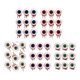 thumbnail image 1 of 100 unids/pack hoja calada Marco de flor de Metal colgante encanto Diy collar de resina Uv fabricación de joyas, 1 of 5