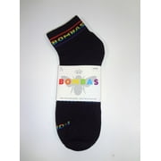 Bombas Double Rainbow Quarter Socks - Large