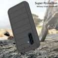 thumbnail image 5 of Asuwish Compatible with Samsung Galaxy A17 5G/4G Phone Case Hybrid Rugged Shockproof Hard Protective Drop Proof Full Body Heavy Duty Mobile Cell Cover for SM A 17 17A Women Men Black, 5 of 7