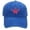 Dark Blue, variant on Unisex Cancer Awareness Ribbon Embroidered Baseball Caps Outdoor Sports Hop Hat Letters Daily Casual Campus Grey One Size