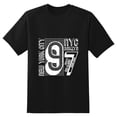 thumbnail image 2 of Men's Short Sleeve Graphic T shirt Collection Summer New Trend Fashion Sports Shirt Small, 2 of 5