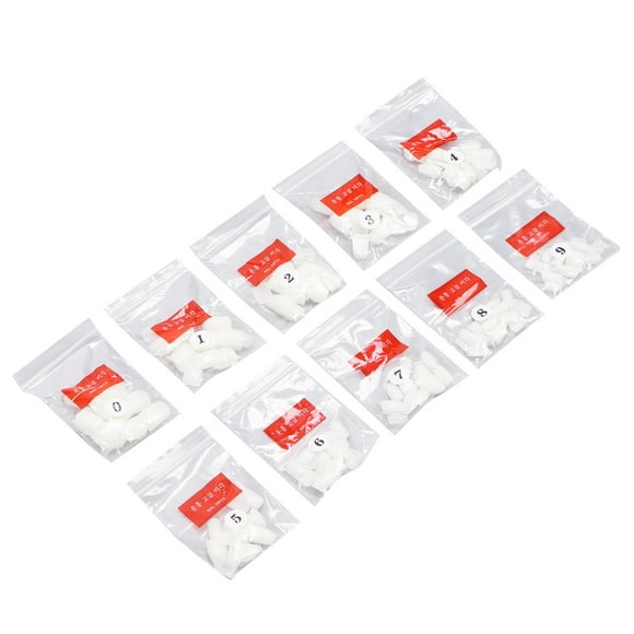 Nail Tip,500Pcs Short Square Nail Short Square Nail Square Full Cover Nail Built to Last