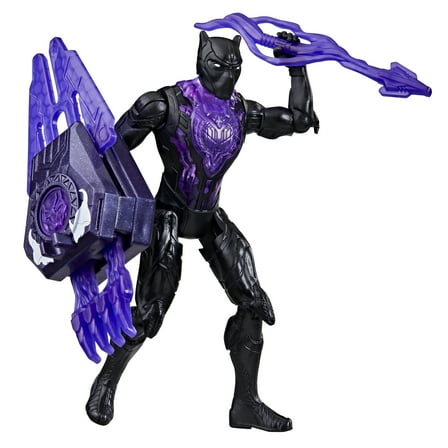 Marvel Avengers VenomVersus Epic World of Action 4” Anti-Venom Black Panther Figure, 4 