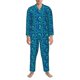 thumbnail image 3 of Balery Snake Pijama para Hombre de Dos Piezas con Manga Larga, Conjunto de Dormir y Descanso Suave con Bolsillos-Medium, 3 of 7