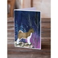 thumbnail image 2 of Starry Night Akita Greeting Cards and Envelopes Pack of 8, 2 of 2