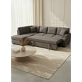 thumbnail image 1 of Maldon - Sectionnel Canapé-Lit Moderne avec Compartiment de Rangement et Coussins Décoratifs, 1 of 3