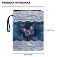 thumbnail image 6 of HELLHERO Polyester Fabric Book Sleeve for Friend Retro for Hardcover Books Handle, 11.4 Inch X 8.66 Inch, 6 of 6