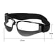 thumbnail image 2 of Gafas de baloncesto con correa elástica ajustable para adultos. Negro, 2 of 9