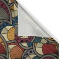 thumbnail image 3 of Ambesonne African Kitchen Curtains, Abstract Paisley Motifs, 55"x39", Multicolor, 3 of 3