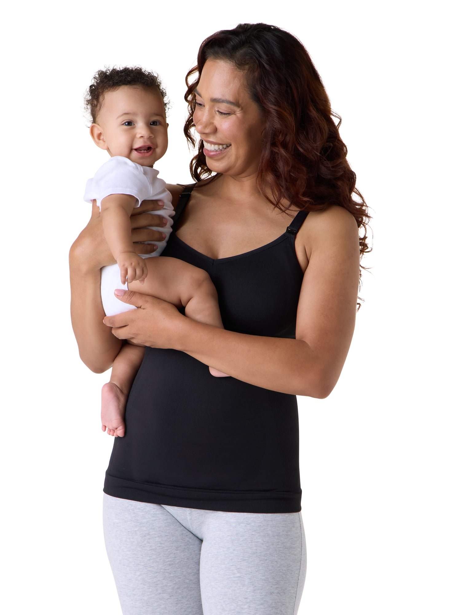 Ingrid & Isabel For Every Belly Women's Maternity Seamless Nursing Cami, Sizes S-XXXL