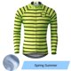 thumbnail image 3 of Phtxolue - Maillot de ciclismo térmico de forro polar para hombre, ropa cálida de manga larga para ciclismo de montaña profesional, para otoño e invierno, para primavera y verano, 3 of 5