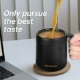 thumbnail image 5 of nipocaio Tasse à Café, Tasse à Café Isolée avec Poignée, Tasse à Café en Acier Inoxydable avec Rebord, Tasse Isolée Réutilisable, thermos à Café, Tasses à Thé, 12 oz, 5 of 5