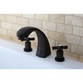 thumbnail image 3 of Kingston Brass Roman Tub Faucet, Polished Brass, Deck Mount KS4362ZX, 3 of 4