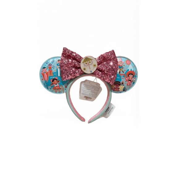 Disney Parks 2024 It's a Small Word Minnie Ears Headband New with Tag