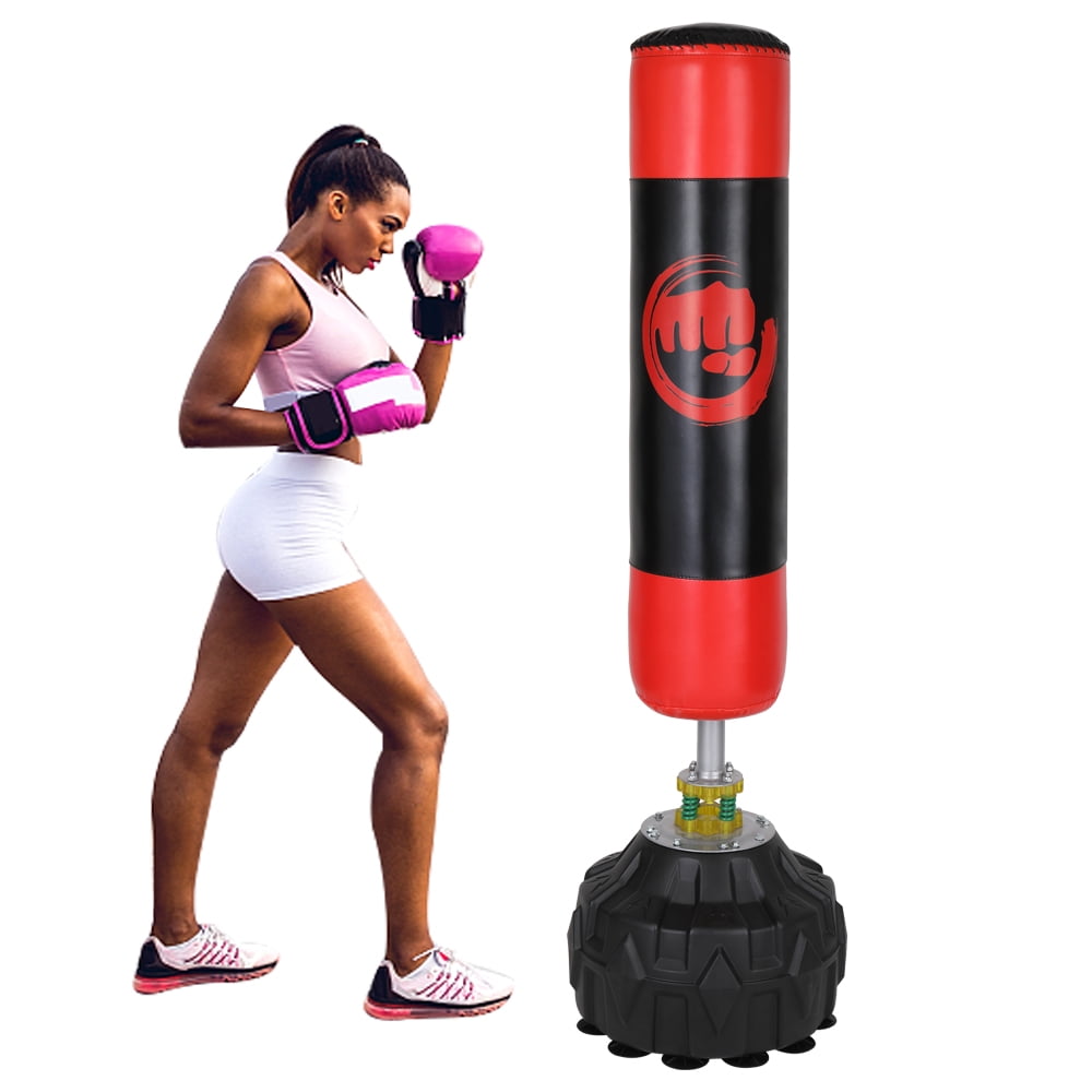 Details about   Boxing Bag Set Box Head Mounted Adjustable PU Foam Ball Sports Fitness Equipment 
