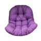 thumbnail image 1 of Cojín de repuesto para silla de columpio, suave y ligero. Violeta, 1 of 9