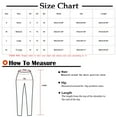 thumbnail image 2 of Frostluinai High Waist Yoga Pants Women Sterighy Butt Lifting Workout Leggings Solid Gym Athletic Pants Comzy Skinny Pants, 2 of 4