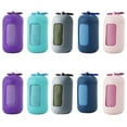 thumbnail image 2 of Cooling Towel Ice Sports Towel, Cooling Quick-Drying Towel for Athletes, Microfiber Towels for Neck with Silicone Case, Suitable for Hiking, Camping, Traveling, Gym, 2 of 5