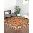 thumbnail image 3 of Rugs.com Medina Collection Rug – 3 Ft Square Salmon Medium Rug Perfect For Living Rooms, Kitchens, Entryways, 3 of 8