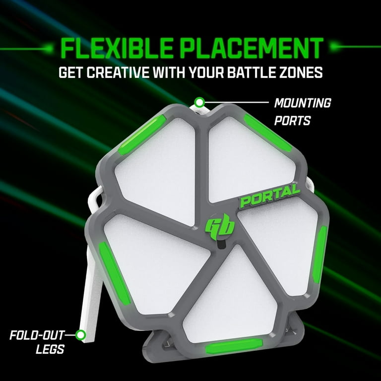 Gel Blaster Portal Plastic Smart Target, LED Panels, USB-C, AA