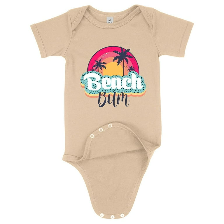 Baby Jersey Beach Bum Onesie Beach Bum Clothes Walmart