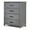 Gray, variant on Sorelle Furniture Westley 4-Drawer Wood Dresser for Baby in Grigio Gray