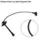 thumbnail image 5 of 4 Uds Cable de Bujía Encendido para Toyota Camry DX LE XLE Negro Unique Bargains, 5 of 7