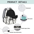 thumbnail image 4 of Celestial Galaxy Students Backpack Outer Space Nebula Cosmic Design, Durable and Adjustable Strap School Bag for Students, 4 of 6