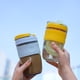 thumbnail image 5 of Matsuzay Botella de agua con asa de pajita Taza para beber portátil a prueba de fugas Entrenamiento para acampar al aire libre Drinkware con Cocina y Comedor Verde, 5 of 6