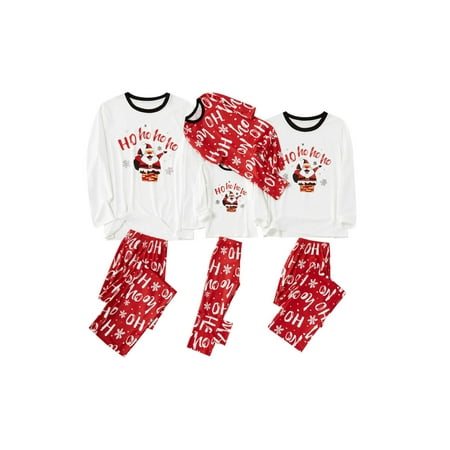 

Ma&Baby Family Matching Christmas Pajamas Sets Dad Mom Kid Nightwear Pyjama Sleepwear