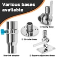 thumbnail image 7 of Beciety Stainless Steel Starlink Adjustable Mount Pipe Clamp with Adapter, 7 of 7