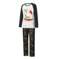 thumbnail image 3 of SUNSIOM Family Matching Christmas Pajamas, Baby Romper/Tops + Pants Set, 3 of 9