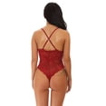 thumbnail image 2 of Mono sexy mono de cosplay suave mono de tela de pantalla de encaje para mujeres adultas, rojo vino, L Inevent XX000036-30, 2 of 7