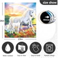 thumbnail image 4 of GZHJMY Dishwasher Magnet Cover Poppy Rainbow Unicorn Front Dishwasher Cover Magnetic Kitchen Home Cabinet Decals Appliances Stickers Refrigerator Decorative 23" x 26", 4 of 6