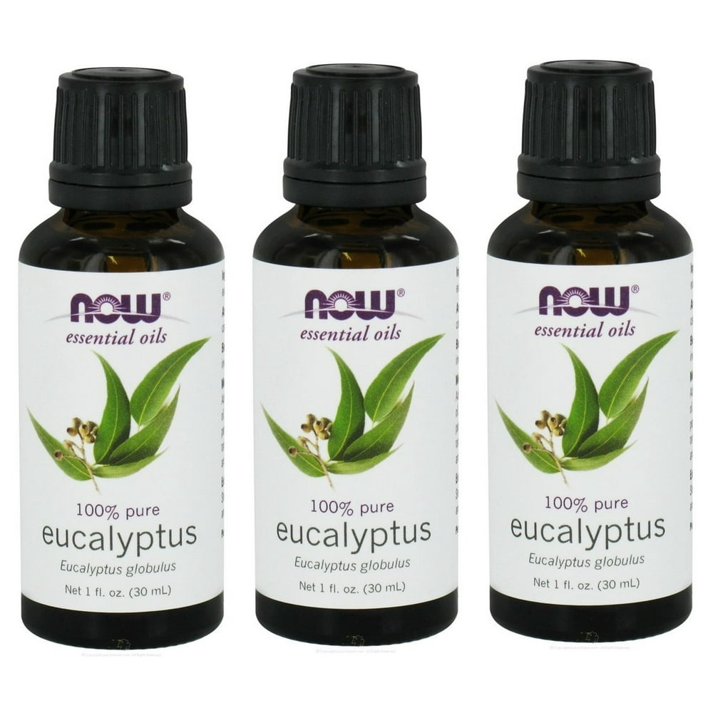 Now Foods, Essential Oils, Eucalyptus, 1 fl oz (3 Pack)