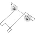 thumbnail image 3 of GOOHOCHY Revistero de pared: Estante organizador de pared de acero inoxidable - Soporte con ventosa sin perforaciones para baño y oficina - Para revistas, periódicos y libros, 3 of 8