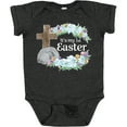 thumbnail image 3 of Inktastic It's My 1st Easter with Cross and Flowers Boys or Girls Baby Bodysuit, 3 of 5