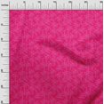 thumbnail image 3 of oneOone Viscose Chiffon Fuschia Pink Fabric Asian Block Craft Projects Decor Fabric Printed By The Yard 42 Inch Wide, 3 of 4