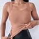 thumbnail image 2 of Camisas para mujer,Camiseta de tirantes de patchwork para mujer, sin mangas, cuello cuadrado, poliéster, ropa informal para el hogar y uso diario, sopatenor, 2 of 9