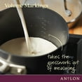 thumbnail image 3 of Anolon Advanced Home 2 Quart Nonstick Saucepan with Straining Lid, Onyx, 3 of 9