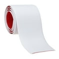 thumbnail image 1 of Tira de transición de piso autoadhesiva Uxcell 3 ft x 3" divisor de piso de vinilo blanco, 1 of 7