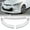 Painted White, variant on Stay Tuned Performance Front Bumper Body Spoiler Lip For 2012-2017 Hyundai Veloster Base Painted Black