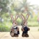 thumbnail image 5 of De Paja Conejito Decoraciones De Pascua Lindos Suministros De Decoración Navideña Para Mesa Junto A La Cama seitruly HA047023-03, 5 of 6