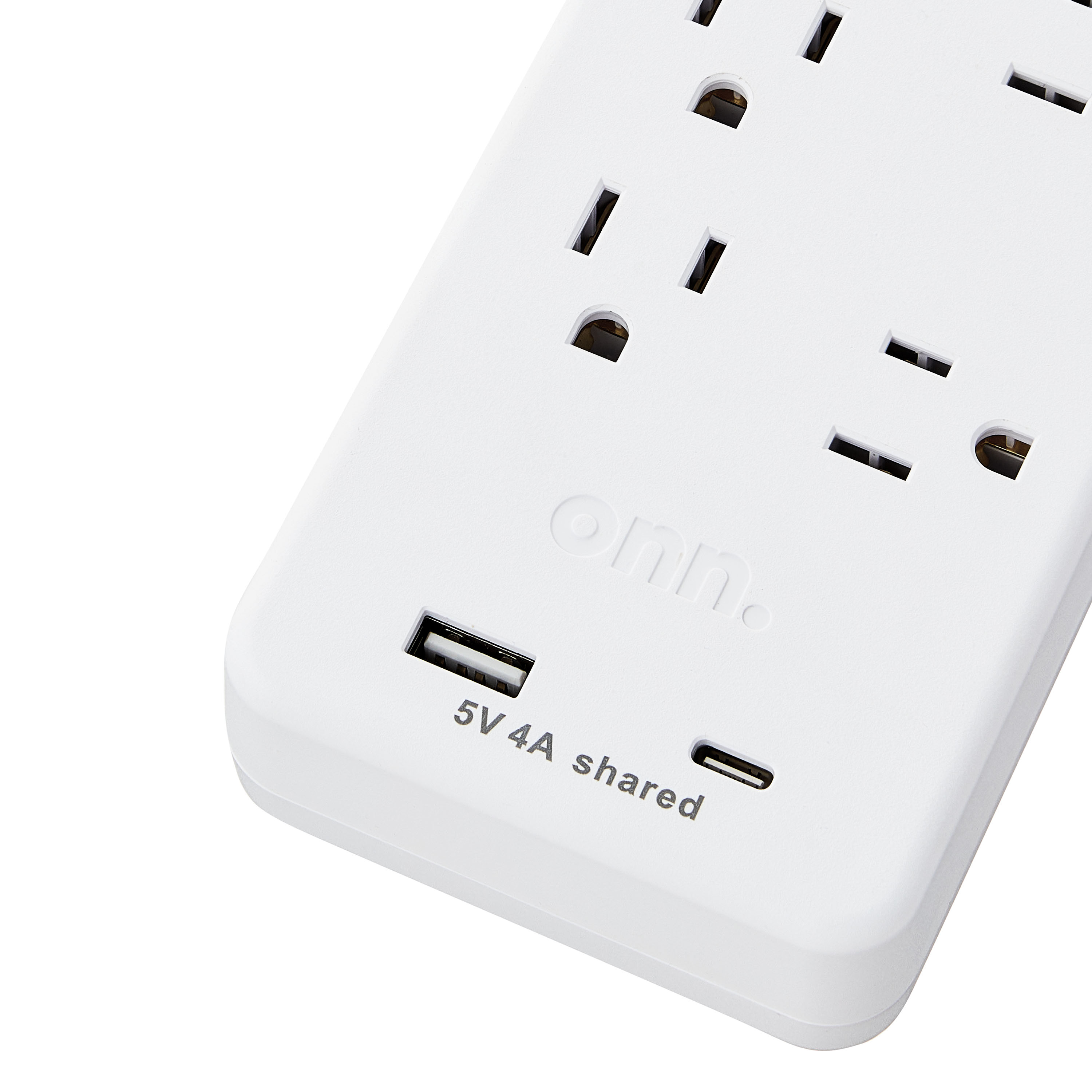 onn 7-Outlet Surge Protector with USB and USB-C photo 6