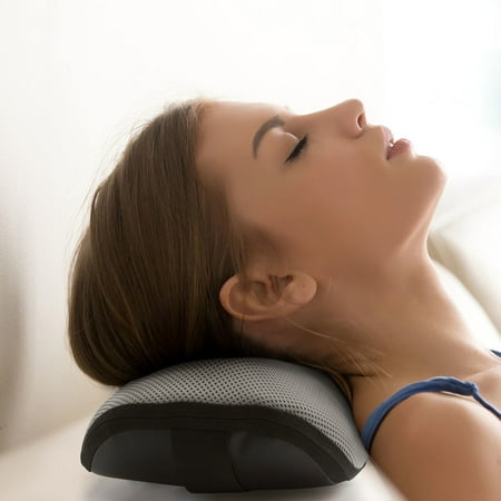 Belmint Heated Shiatsu Pillow Massager For Back, Neck &