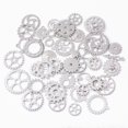 thumbnail image 2 of Vintage Steampunk Gear Pendant Alloy DIY Craft Accessory for Necklace Bracelet Making Mixed Style Hanging Ornament for Men Women, 2 of 4