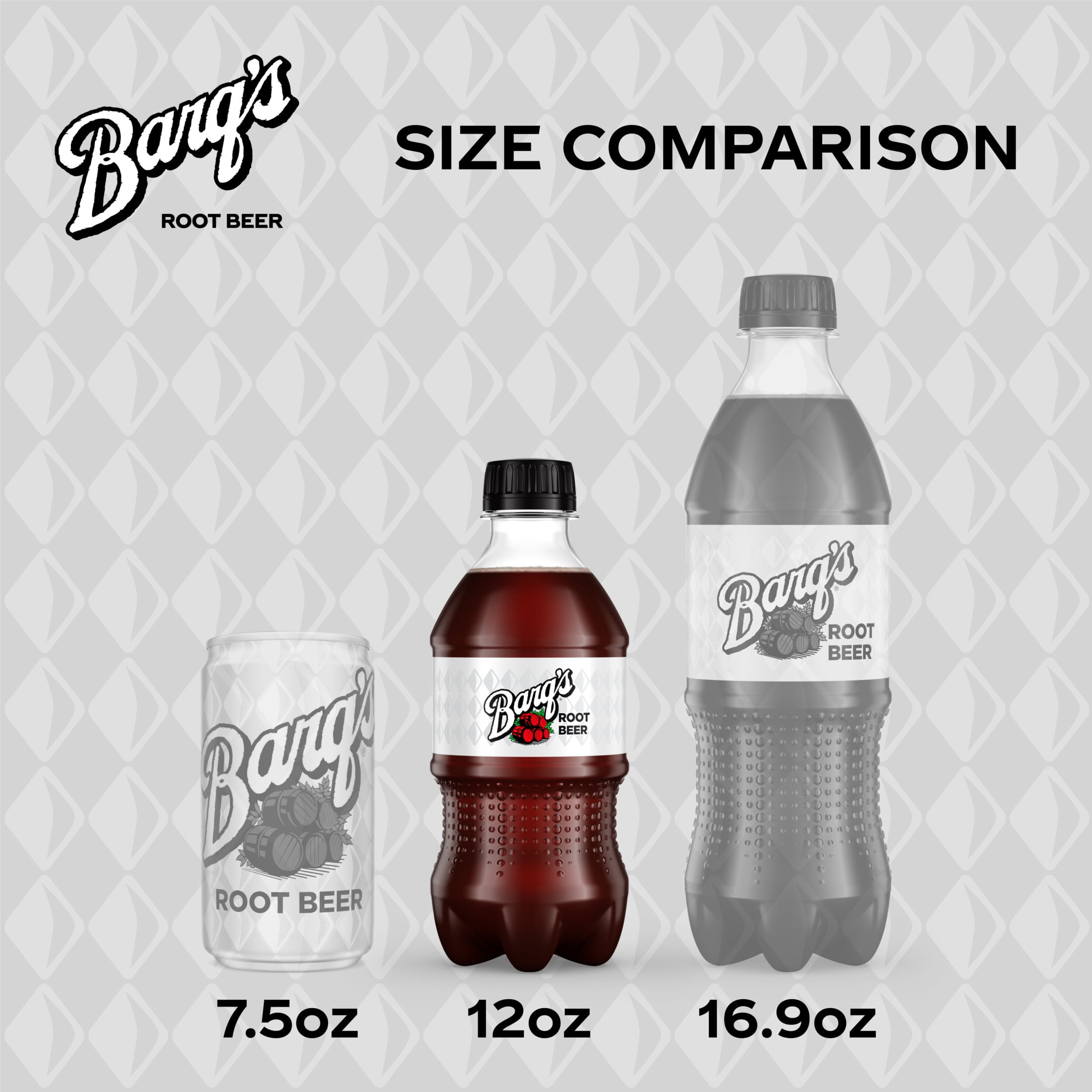 (2 pack) Barq's Root Beer Soda Pop Bottles, 12 fl oz, 6 Pack