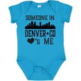 thumbnail image 3 of Inktastic Denver Colorado Someone Loves Me Skyline Boys or Girls Baby Bodysuit, 3 of 5